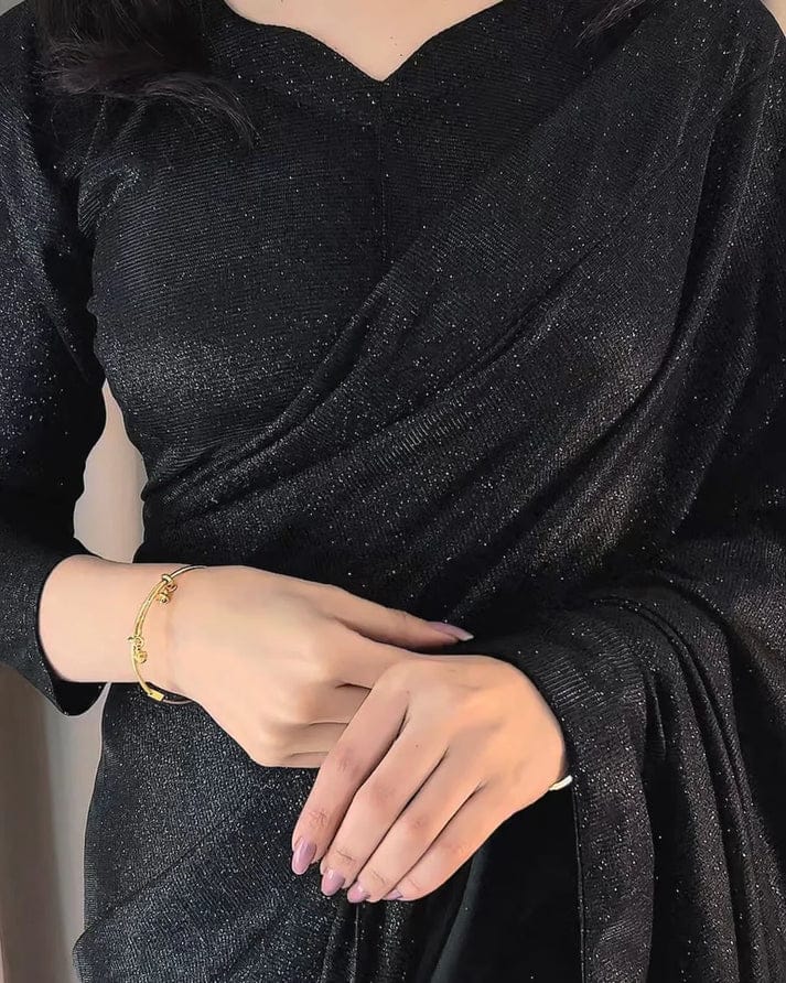 shimmer saree