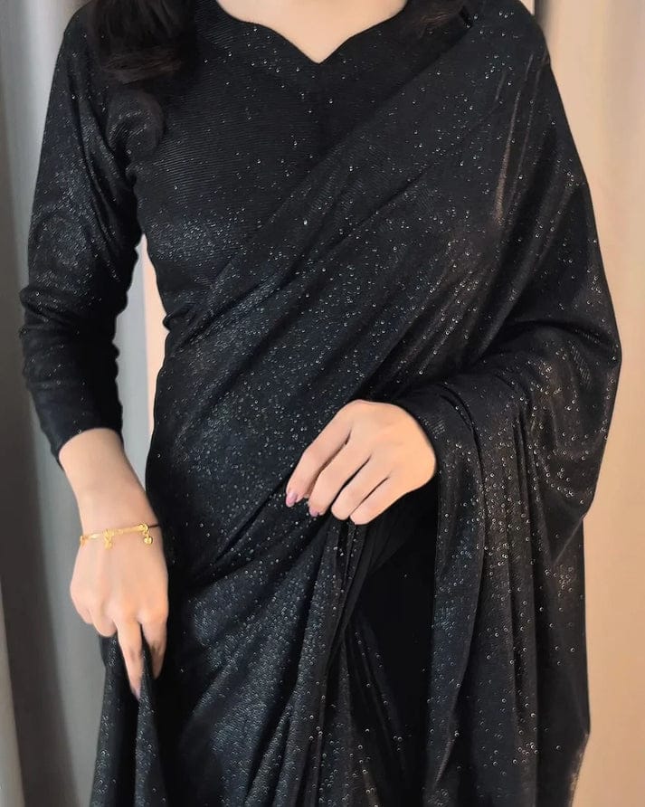 shimmer saree