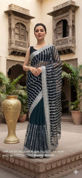pearl shine saree
